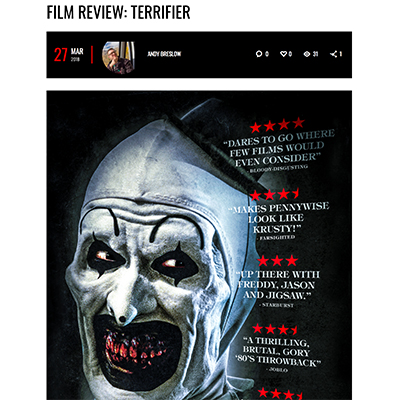 FILM REVIEW: TERRIFIER